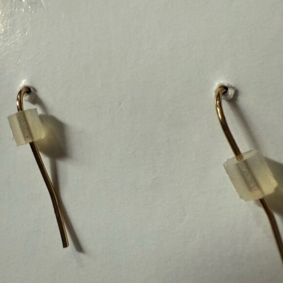 Beaded Hoop Earrings Sensitive Skin - Picture 6 of 6